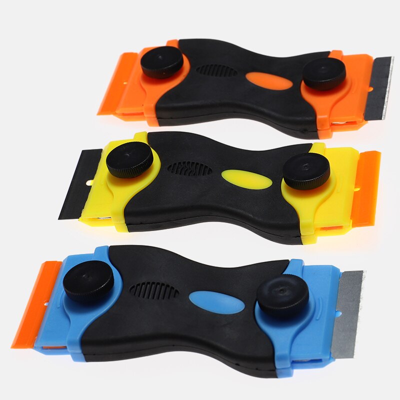 Squeegee Set Caulk Removal Tool Scraper Ceramic Glass Oven Vitroceramica Window Spatula Clear Scraper Flooring Tools