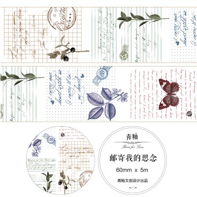 Jahrgang zeitung Englisch poesie Handwerk washi klebeband diy dekoration für scrapbooking Maskierung Band klebeband: 14