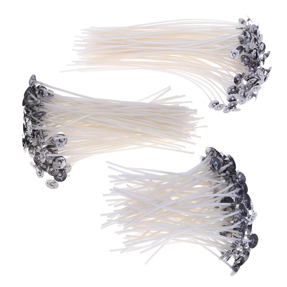 100pcs Candle Wicks Waxed Cotton DIY Making Candles Party Supplies