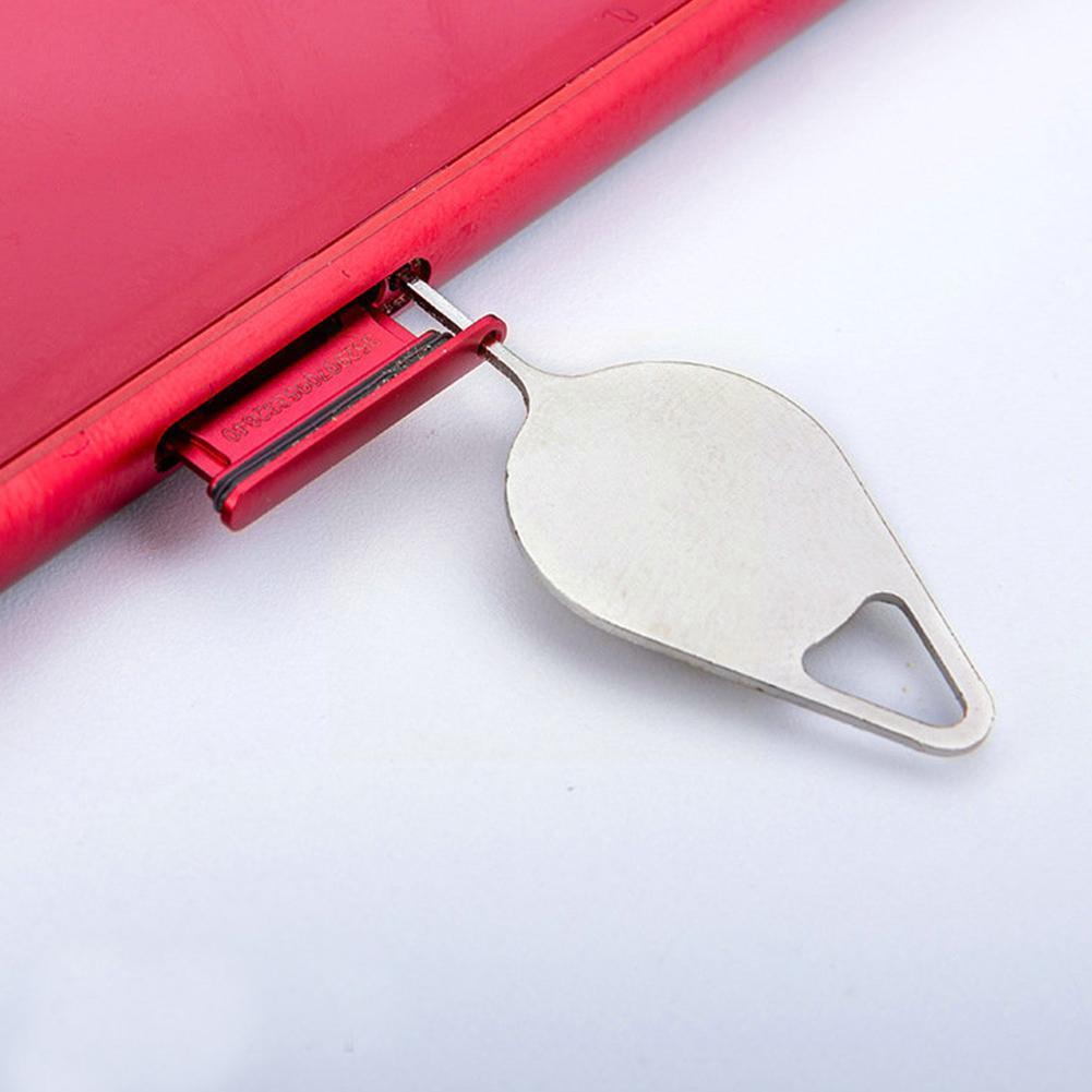 1Pc Sim Card Tray Removal Eject Pin Tool Stalen Naald Voor Voor Y8d7