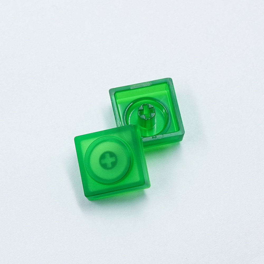 Custom 20 Pcs Toy Bricks Keycap Low Profile Keycaps Blank 1u Backlit Key cap PBT DIY Key Caps for Mx Switch Mechanical Keyboard