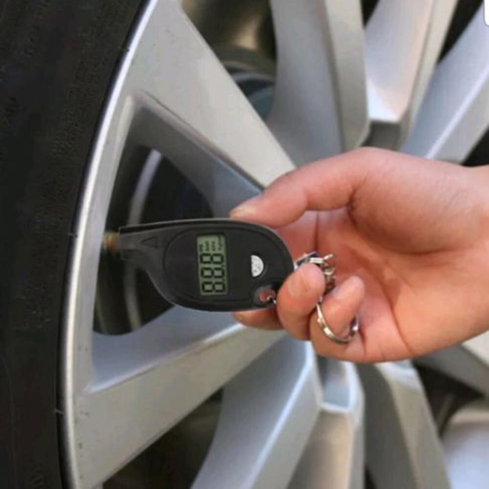 Lcd Digitale Band Band Luchtdrukmeter Tester Auto Fiets Band Controleren