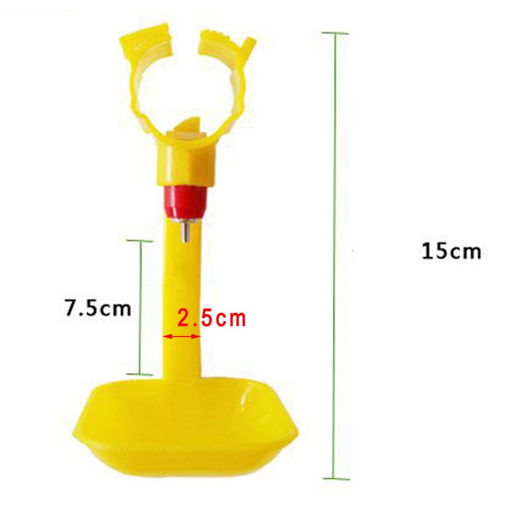 Steel Ball Drinking Home Poultry Farming Semicircular Chicken Birds Automatic Practical Water Fountain