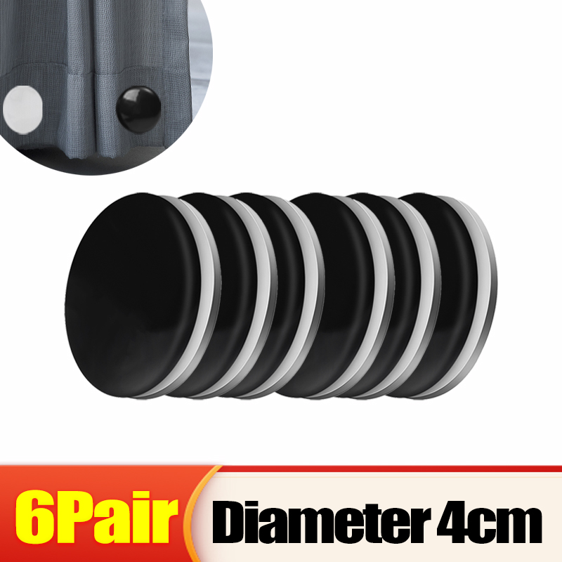 10/1x Magnetische Douchegordijn Gewichten Waterdichte Magnetische Gesp Koelkast Tafelkleed Magneet Knop Herbruikbare Spijkerloze Gordijn Clips