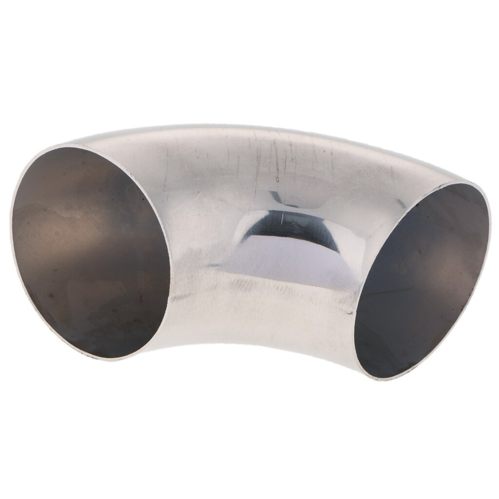 201 Stainless Steel 90Degree Bendable Elbow Weldable Exhaust Pipe Universal