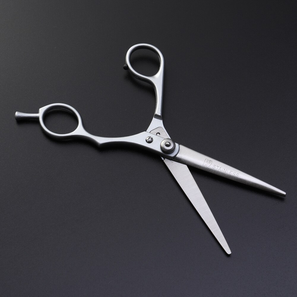 Barber Hair Cutting Scissors Shears for Barbell Salon Hair Styling (Silver)