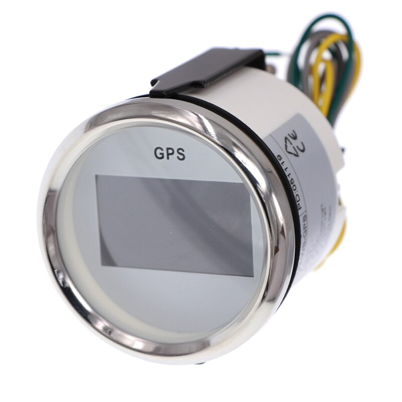 Boat Car GPS Speedometer Odometer with knots km/h mph adjustable Digital Gauge Fuel+Oil Pressure Alarm with GPS Sensor