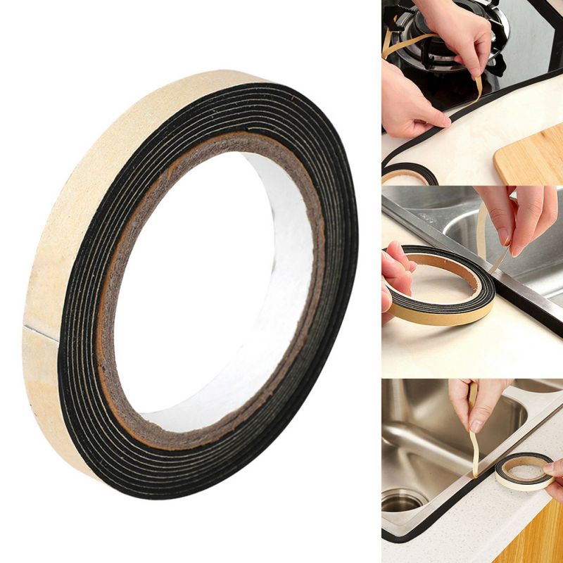 Bathroom Adhesive Waterproof Protector Shower Sink Bath Sealing Tape Caulk Strip Self Wall Sticker for Kitchen Accessories