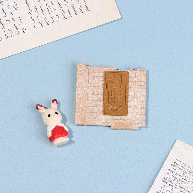 Arrivals Cute Bunny Play House Toy Doll House Accessories By The Wall Window