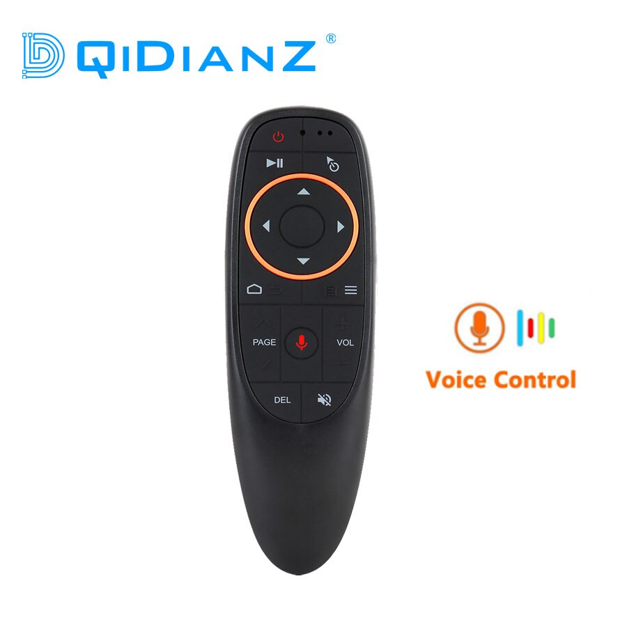 2.4G Draadloze Air Mouse G10 Voice Afstandsbediening Microfoon Gyroscoop IR Leren voor Android tv box X96 AIR HK1 h96 MAX MINI