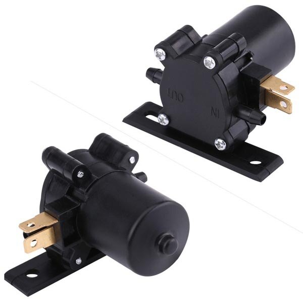12V Universal Dual Outlet Windshield Windscreen Washer Pump For Bus / Truck / Van