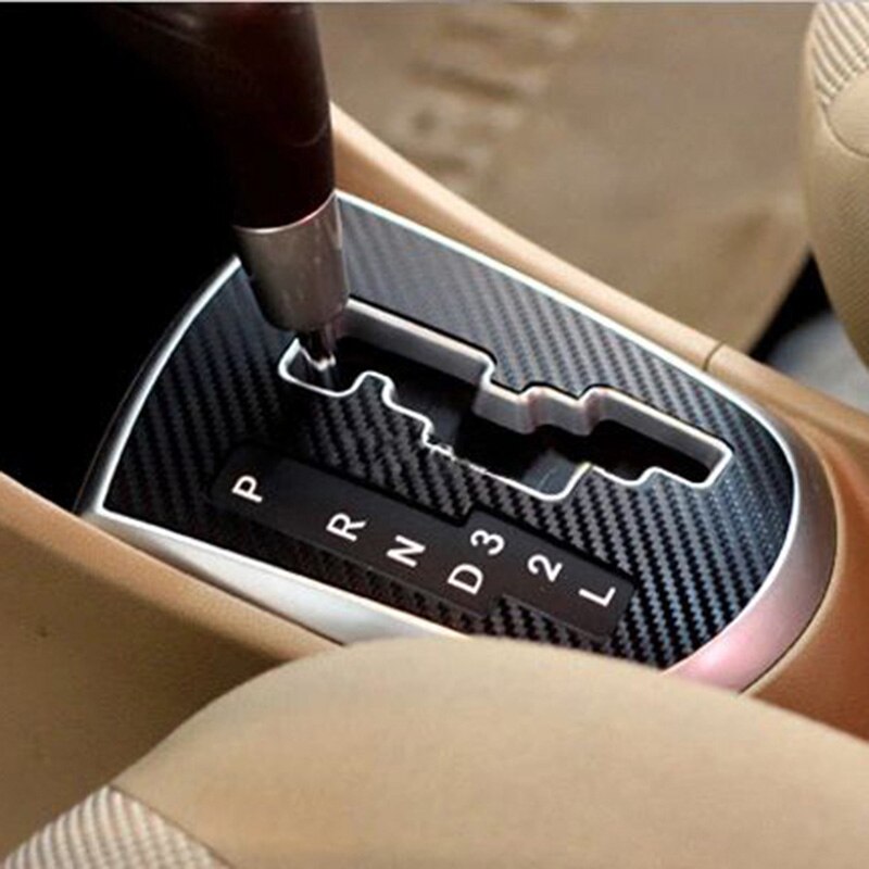 Alijunda Auto Koolstofvezel Automatische Panel 3d Sticker Auto-accessoires Voor Hyundai Solaris Verna