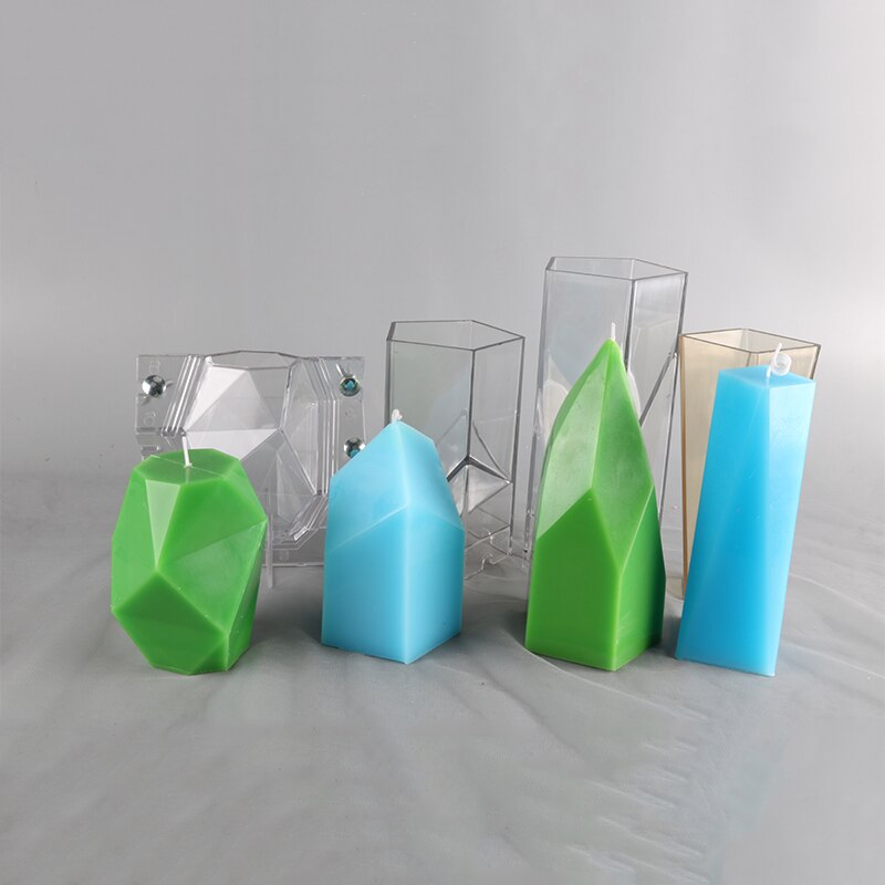 DIY home dec special shapes candle mold making kits shaped marble molds for candles resin mold diy manual wax candles lz71a