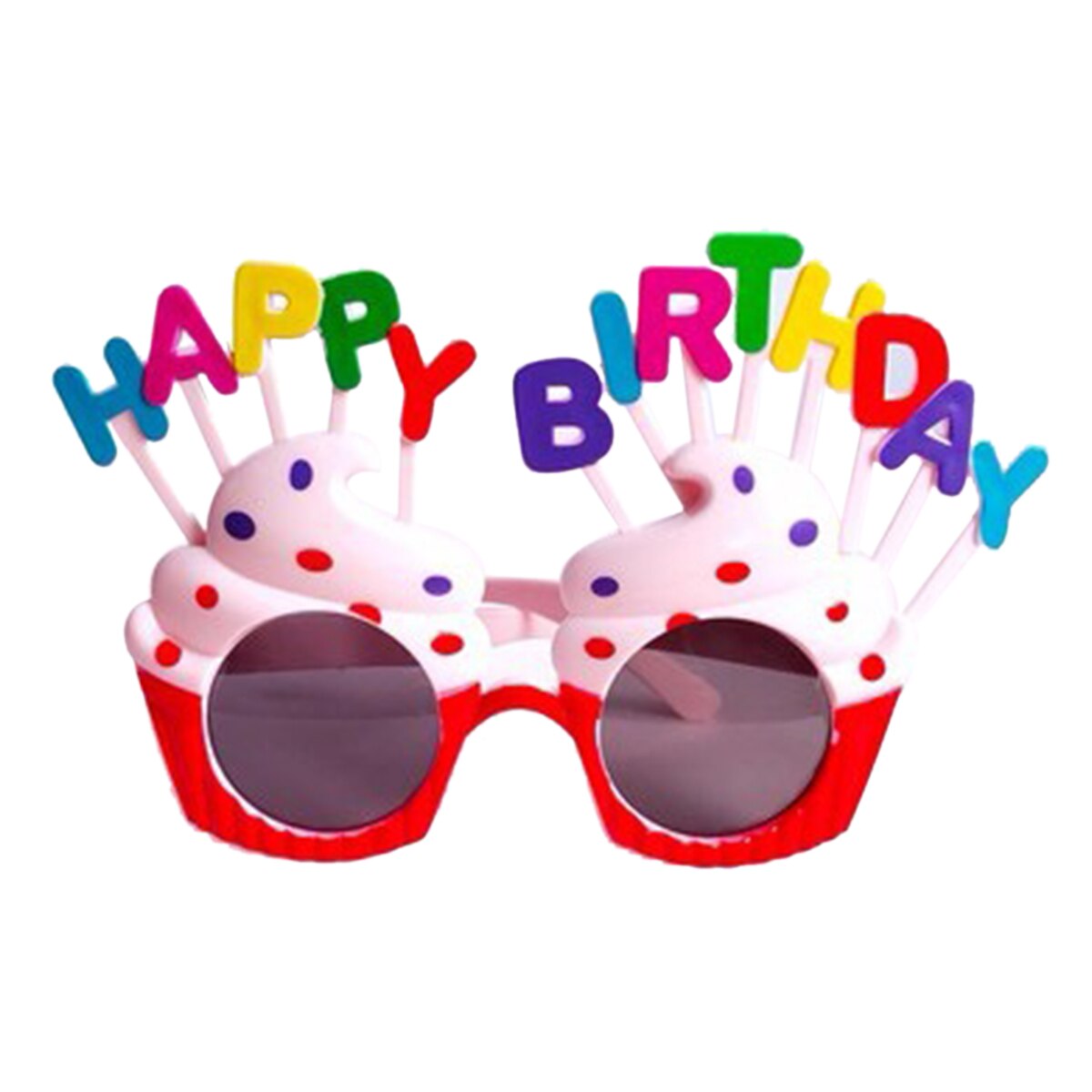 Urodziny imprezowe okulary przeciwsłoneczne śmieszne okulary rekwizyty fotograficzne dekoracje świąteczne posiadacze dla dzieci dekoracje Baby Shower Party: 8