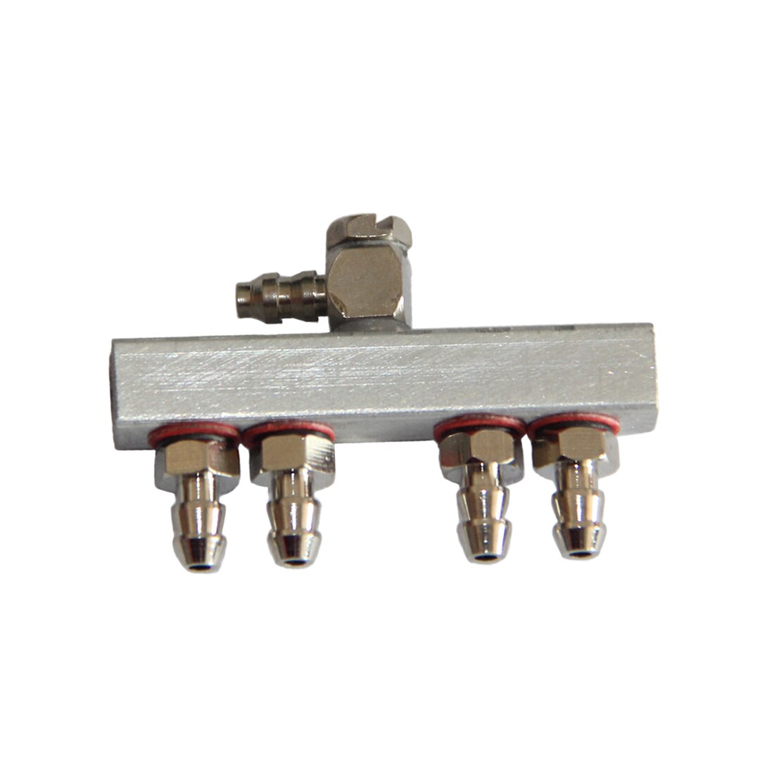 4-Way All-metal Oil Distributor Fuel by-pass Regulator T Connector for Toyan FS-L400 Nitro Engine Model