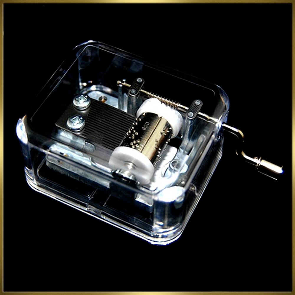 Music Box Hand Crank Birthday Chrismas for Kids Child Crafts