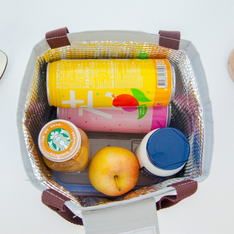 Waterdichte Oxford Strand Lunch Tas Flamingo Tote Thermische Zak Zwart Voedsel Picknick Vrouwen Kid Mannen Koeltas