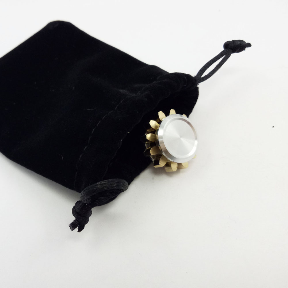 Alloy Gear Mute Spinning Metal Spinner Fidget Hand Finger Spinner Anti Stress