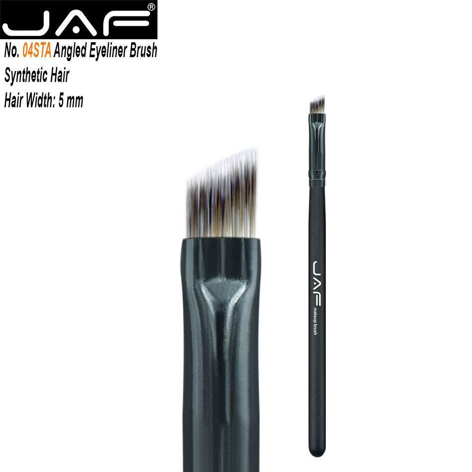 Cepillo de cejas en ángulo JAF, cepillo de cejas biselado, pincel delineador de ojos de Gel para maquillaje de ojos 04SBYA: 04STA-B
