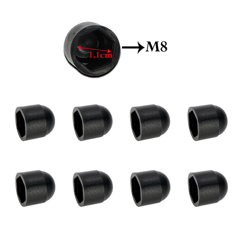 16 stk bil interiør tilbehør auniversal automatisk skruebeskyttelseshette til hyundai kia peugeot chevrolet mitsubishi suzuki styling