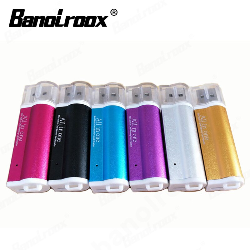 assurance Card Reader for Micro SD card TF M2 MMC MS PRO DUO usb SD Adapter 4 in 1 Micro USB 2.0 Memory Card Reader