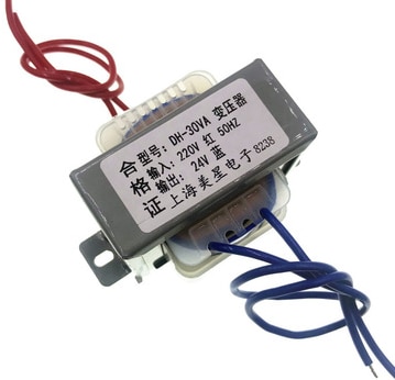 Transformateur de puissance EI66/76/86 220V à 30V 1A 2A 3A transformateur ca 30V