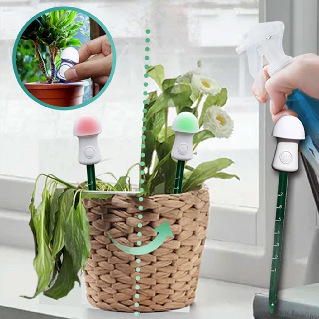Monitor Moisture Flower Garden Plant Gross Water Soil Nutrient Smart Digital Detection Waterproof Flora Tester Sensor Plant #W3