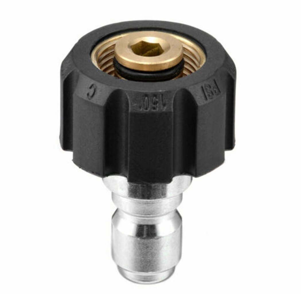3/8 Quick Connect Male To M22 14 15 Female Adapter For Pressure Washer Connector Adapter For Pressure Washer