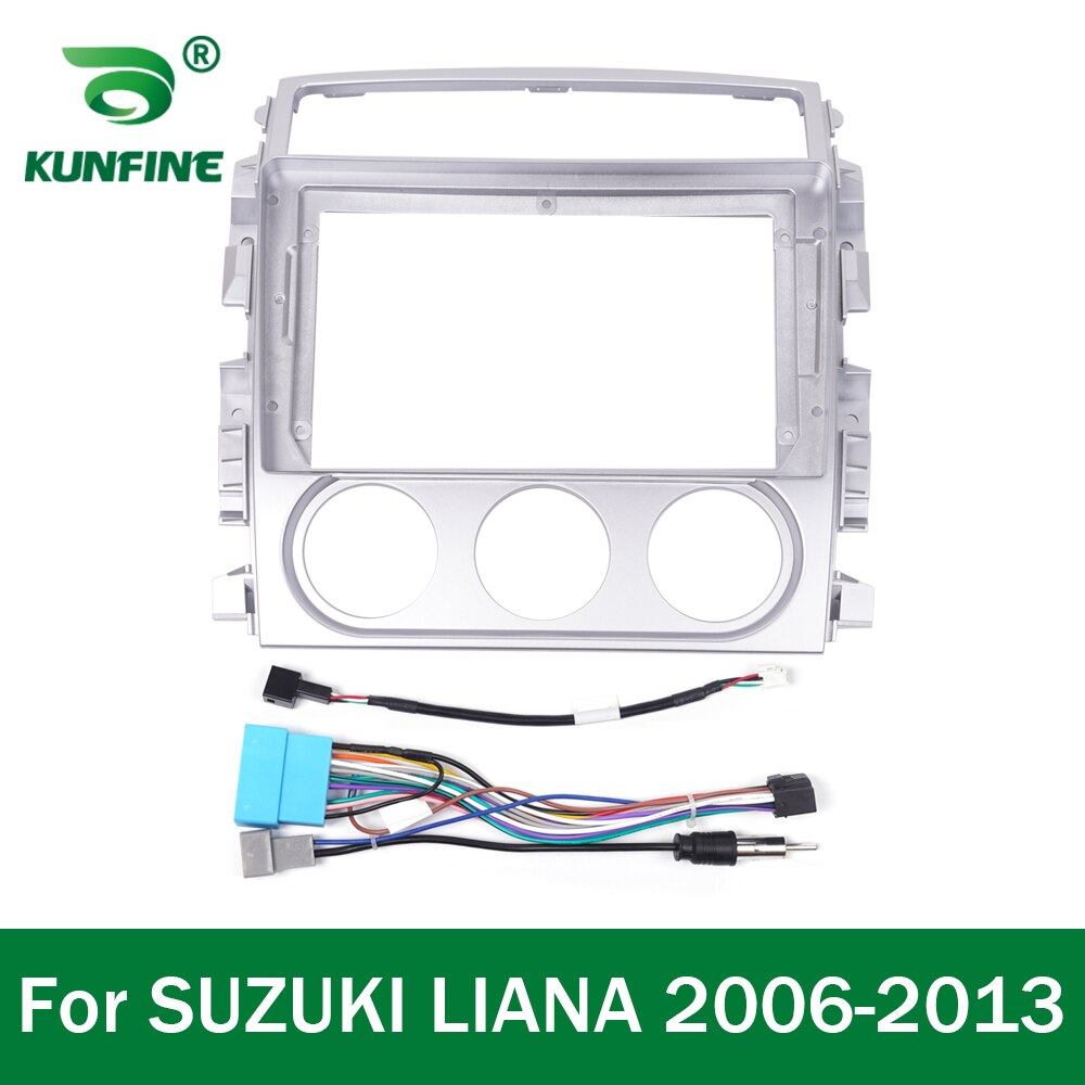 Auto Gps Navigatie Stereo Voor Suzuki Liana 2006 Radio Fascias Panel Frame Fit 2Din 9 Inch In Dash autoradio Scherm