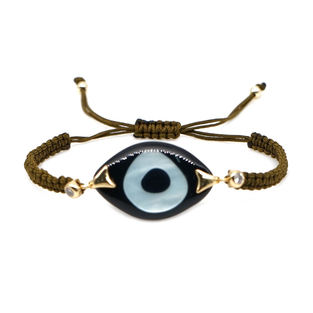 Go2 boho ins turkse boze oog armband voor vrouwen sieraden gevlochten vriendschapsarmbanden geweven pulseras sieraden: B-b190055e