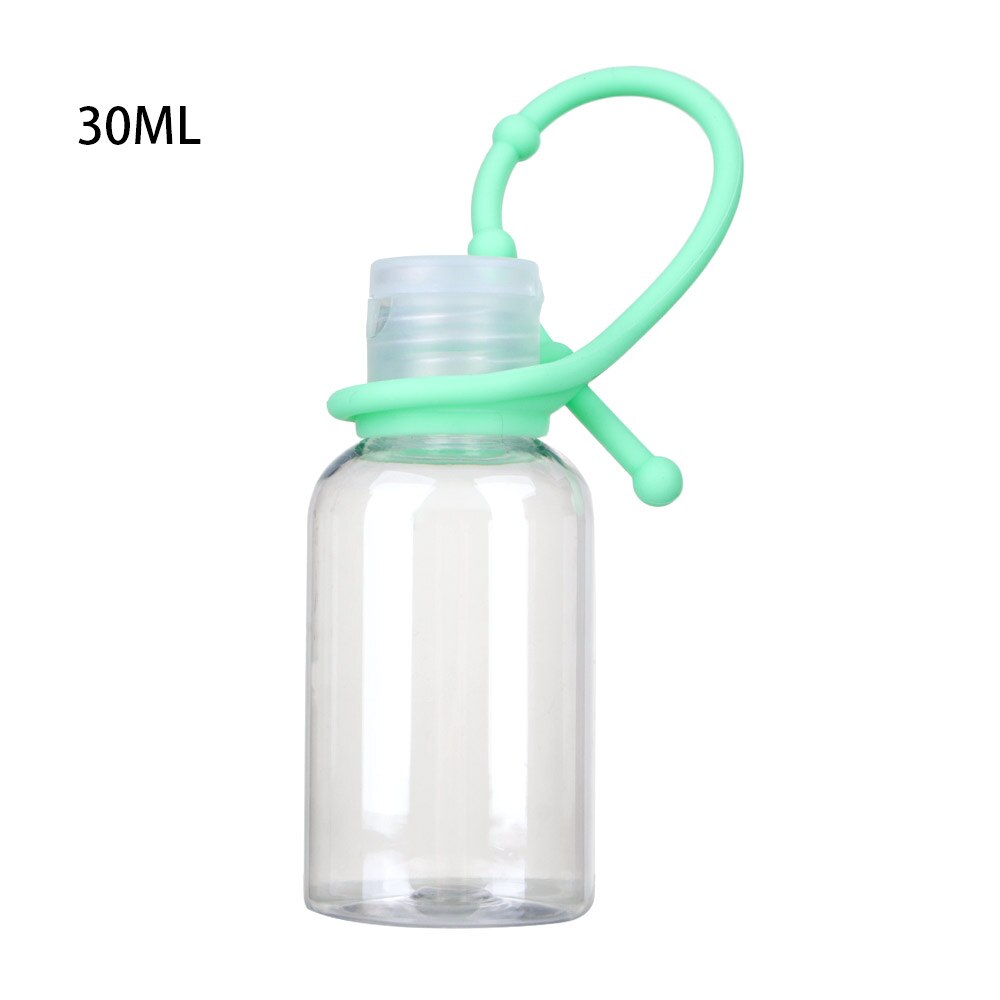 30/50ml Empty Bottles Travel Portable Hand Washer Dispenser Perfume Refillable Bottles for Wash-Free Hand Sanitizer: 30ml green