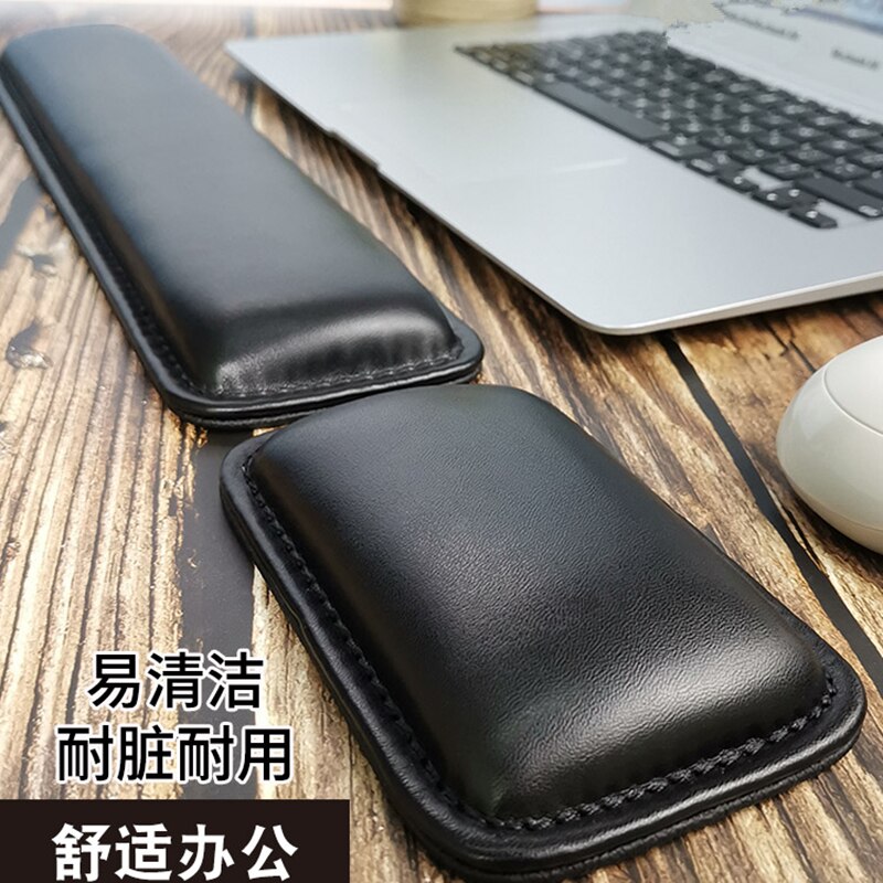 long PU hand rest wrist support arm cushion mechanical keyboard cushion leather mouse pad wrist pad memory foam wrist pillow