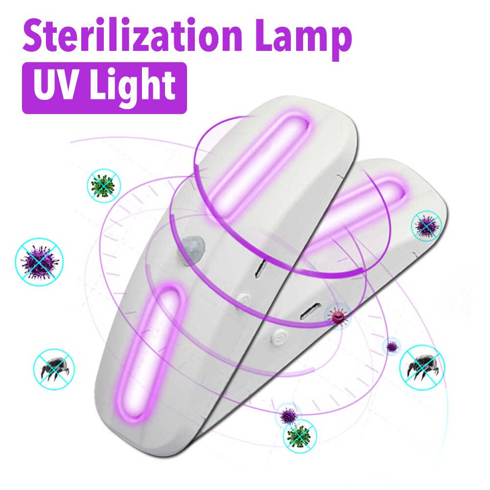 Multiple Style Handheld UV Light Rechargeable Germicidal Lamp Travel Disinfection LED UV Light Sterilizer Portable Sanitizer