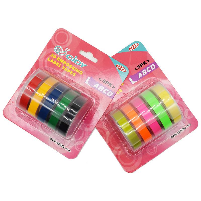 Original Printing Label Tape Suitable For Delta Motex Manual 3D Embossing Engraving Machine Plotter Sticker Tape