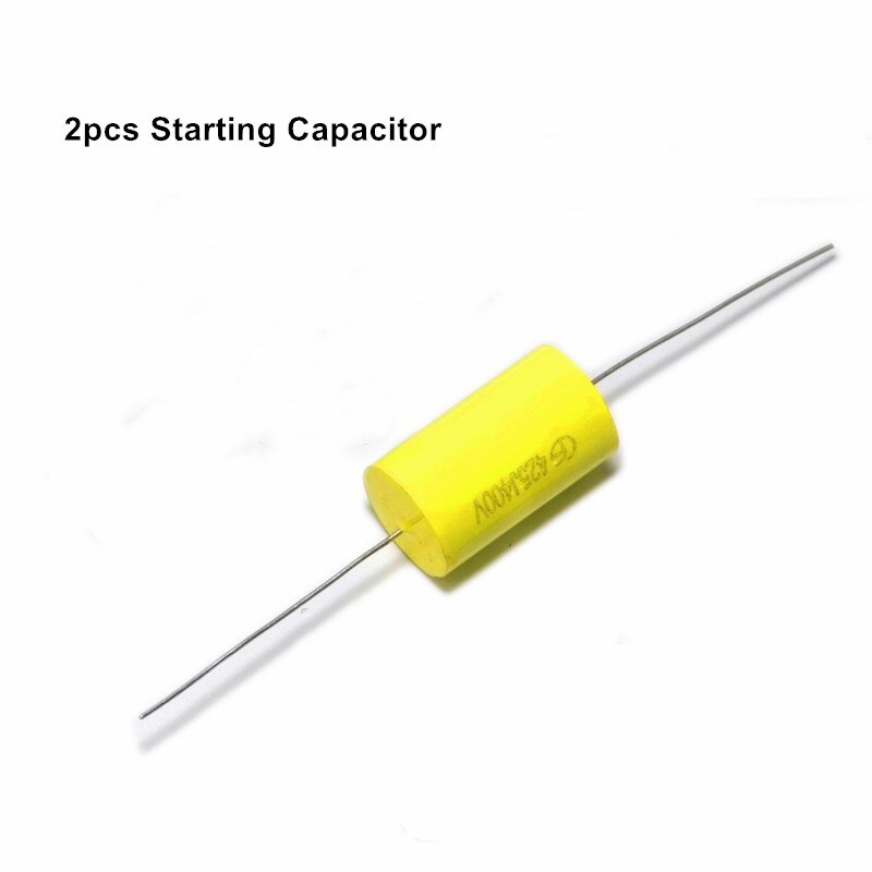 Chaude 3 pièces/2 pièces ensemble 3W UV ampoule lumière E17 support de lampe démarrage condensateur noir ampoule UV stérilisation lampe avec Kit de bricolage à l'ozone: 2pcs start capacitor