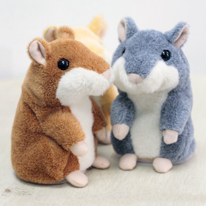 Neue SchöNe Reden Spielzeug Hamster Plüsch Spielzeug Klang Rekord Sprechen Hamster Reden Spielzeug Für freundlicher