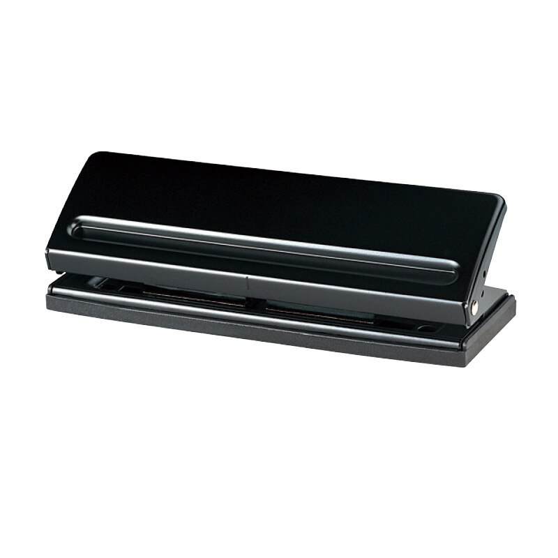 Manual 6 Holes Perforator Adjustable Universal Puncher for Files Paper Documents EIG88: Default Title