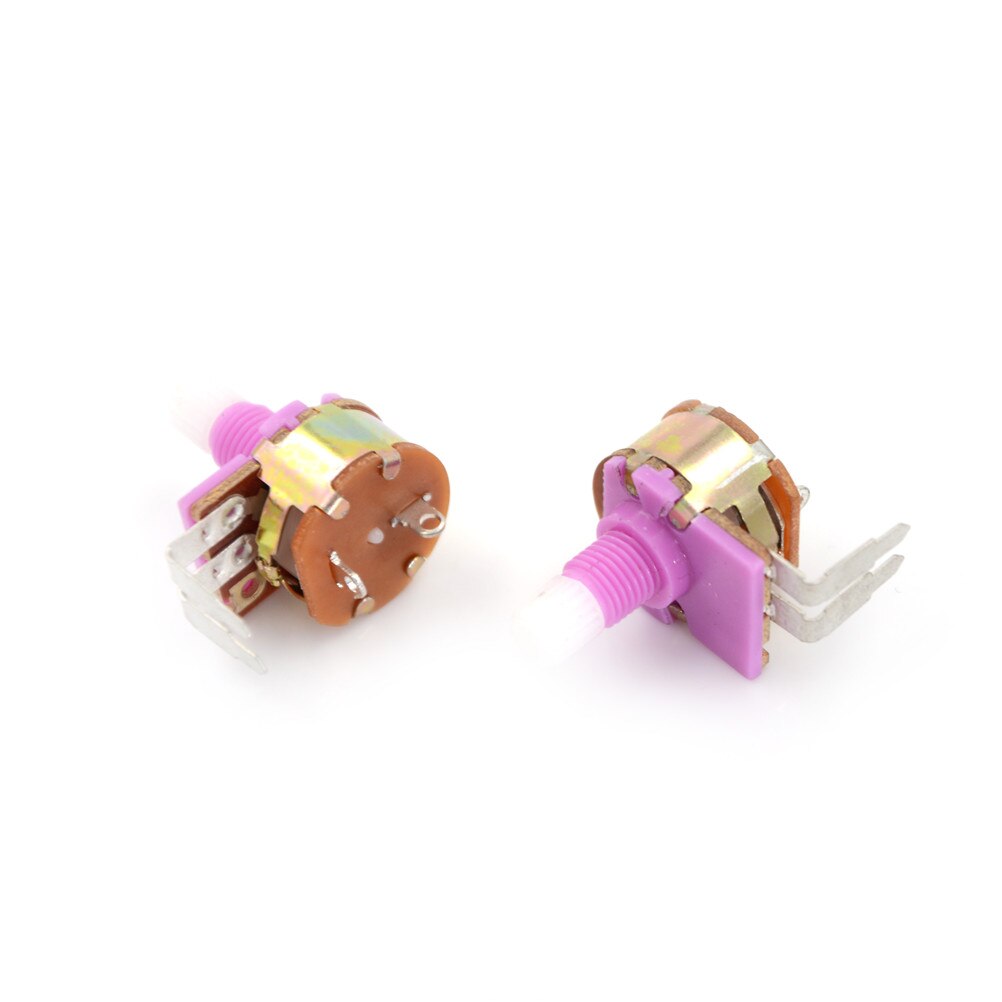 2 st / lot potentiometer  wh149 enstaka enhet med brytare / 500k justerbart motstånd / elektronisk komponent 15mm
