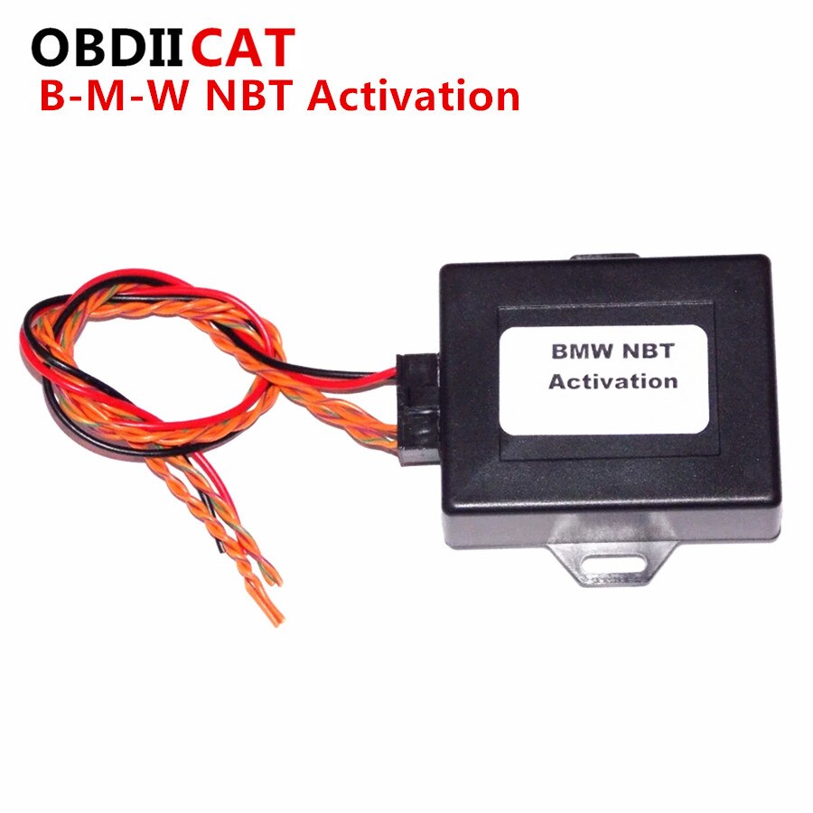 OBDIICAT for 1er 3er F20 F30 NBT RETROFIT ADAPTER CAN FILTER NBT Navigation,Voice ,Video in Motion Retrofit Activation Emulator