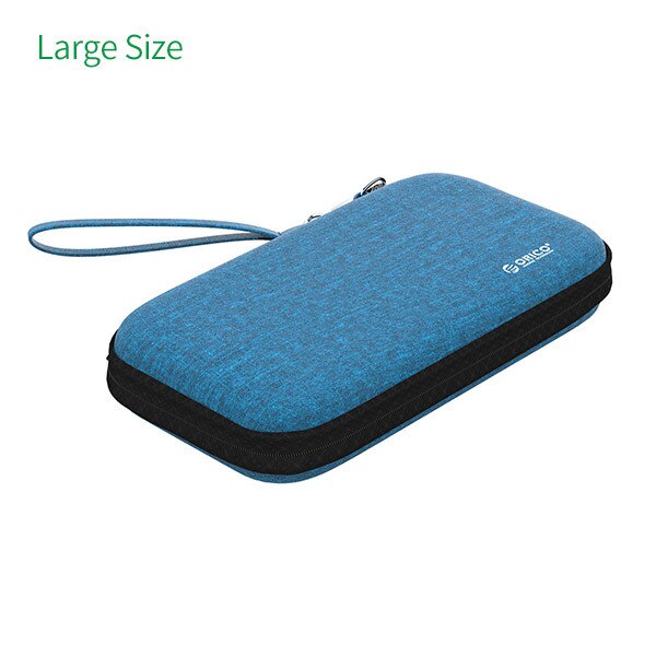 ORICO 2.5 Inch HDD Bescherming Bag Box Voor Externe Opslag USB Hard Drive Disk HDD Power Bank Kabel Case voor harde Schijf Schijf Zak: PH-D2-BL-BP