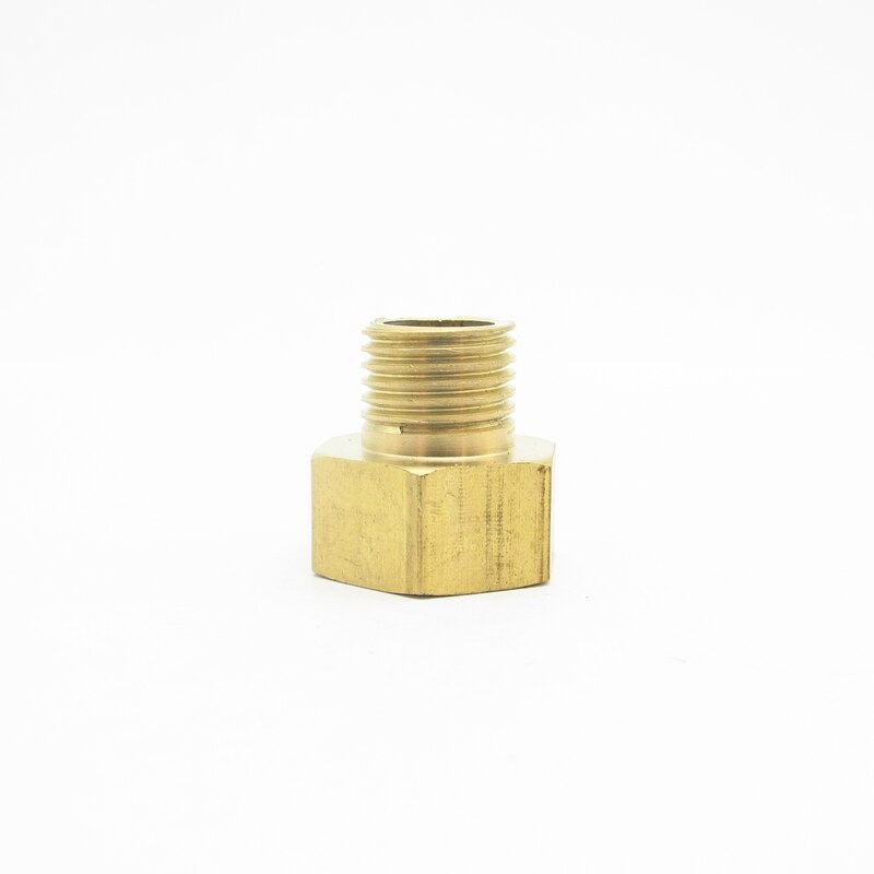 M10 M14 M16 M20 Metric Female To Male Thread Connection Brass Pipe Fitting Adapter Coupler Connector For Fuel Gas Water