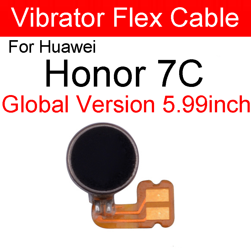 Trilmotor flexkabel voor huawei honor play 8a 7c 7a 7x 7s 6c 6x pro ru wereldwijde versie trilmotor vervangende onderdelen: Voor eer 7c 5.99 inch