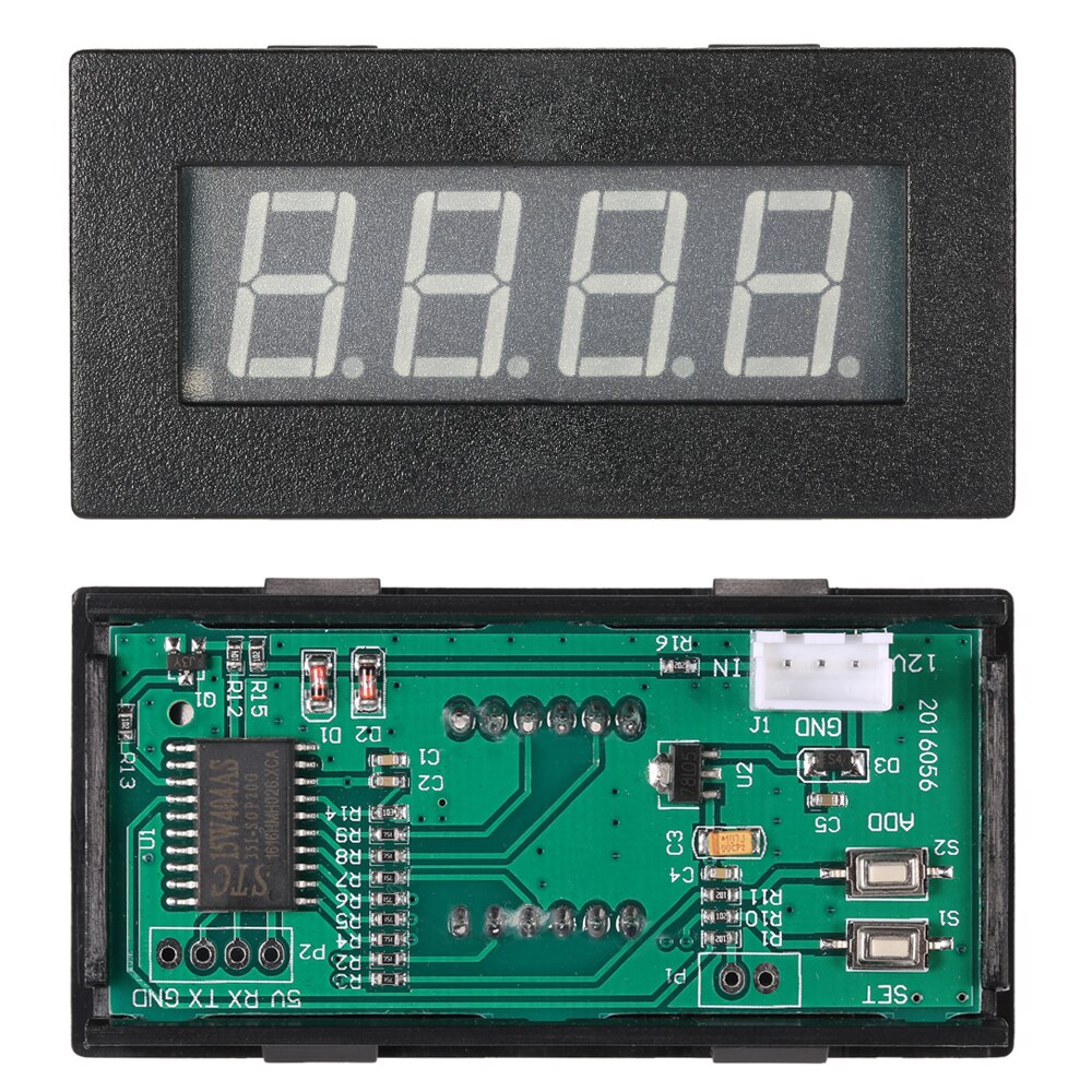 High Precision 0.56" 4 LED Digital Frequency Tachometer Car Motor Speed Meter RPM Measurement Tester 5-9999R/M DC 8-15V