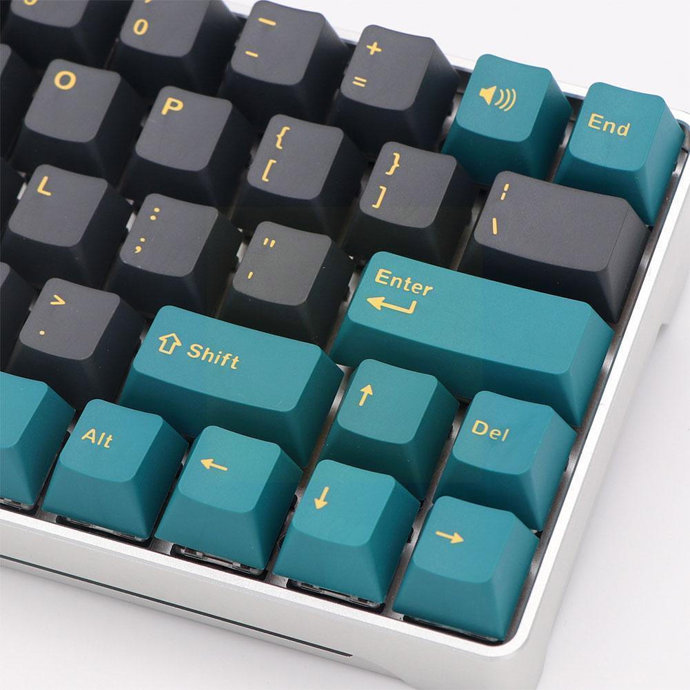 For Switches Mechanical Keyboard 126keys Pbt Standard Double-shot Keycap Oem Profile R9y7