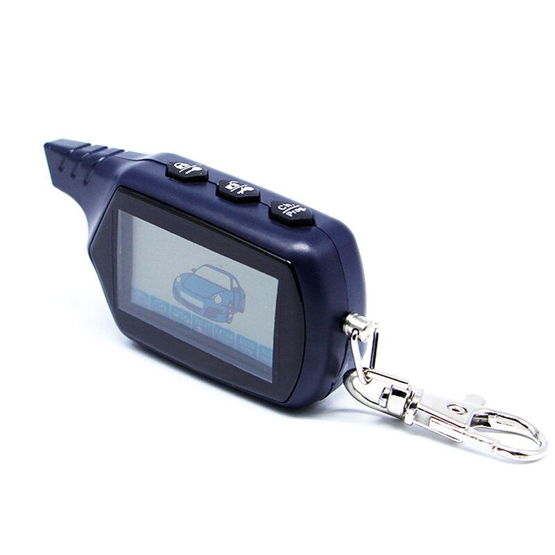 Keychain B9 Starline LCD Remote Controller For Two Way Car Alarm Starline B9 Twage Keychain alarm auto