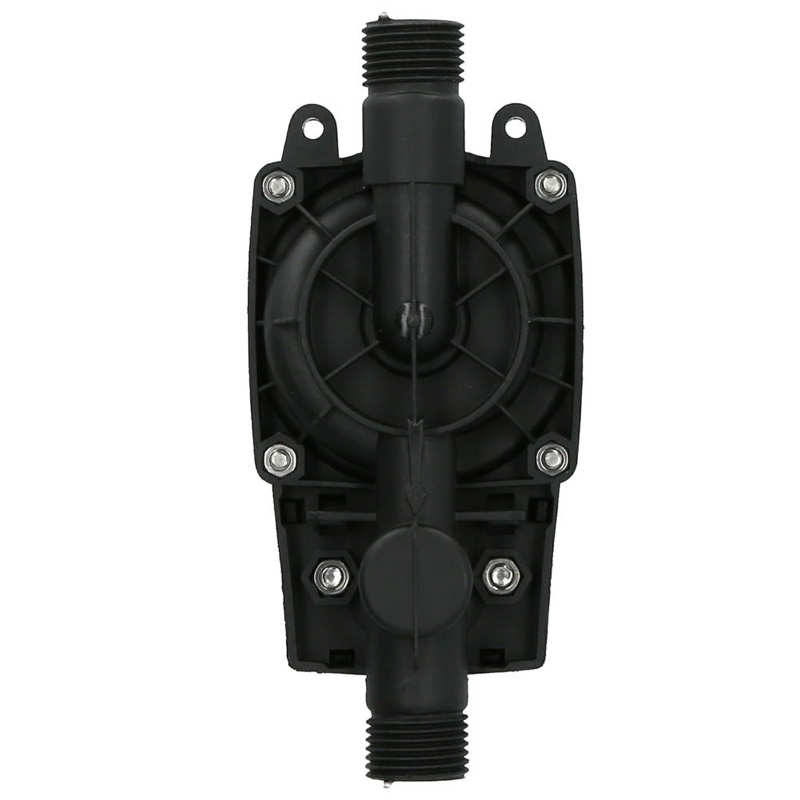 65W Automatic Booster Pump Solar Water Heater Small Pipeline Water Pump 1/2in DC24V (AC100-240V) US Plug