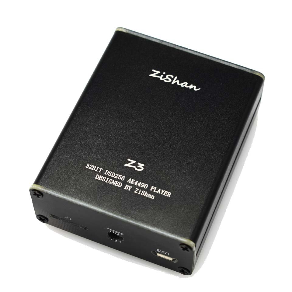 DIY MP3 Zishan Z3 Player Lossless HiFi Music Player Support Headphone Amplifier DAC AK4490 Z2 Upgrade Version With OLED