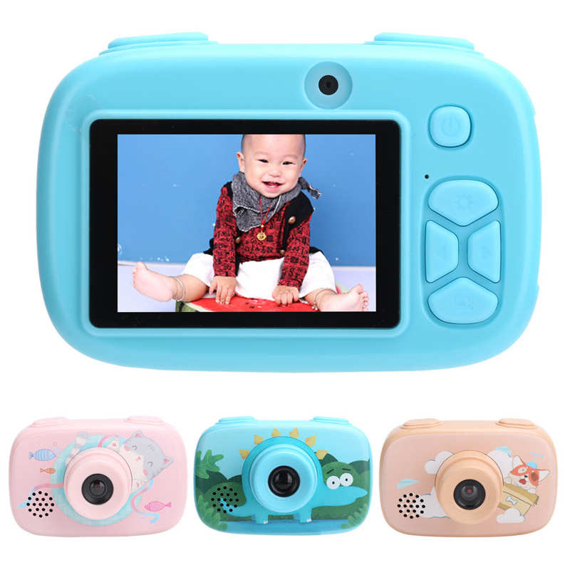 T2 Hd 1080P 2in Ips Screen Kids Digitale Camera Speelgoed Video Camera Abs Kinderen