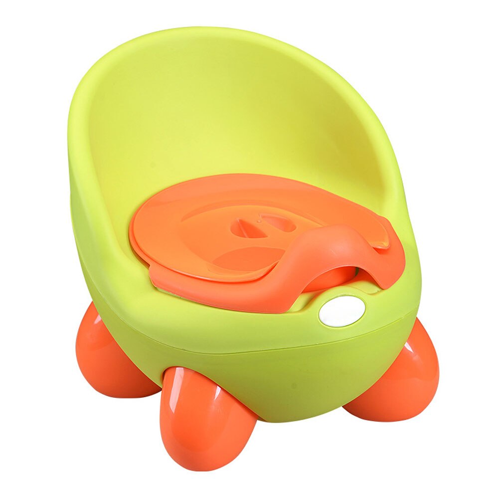 Draagbare babypot cartoon pot toilet plastic training jongen meisjes toilet kinderen potty seat 88 an88: Groente