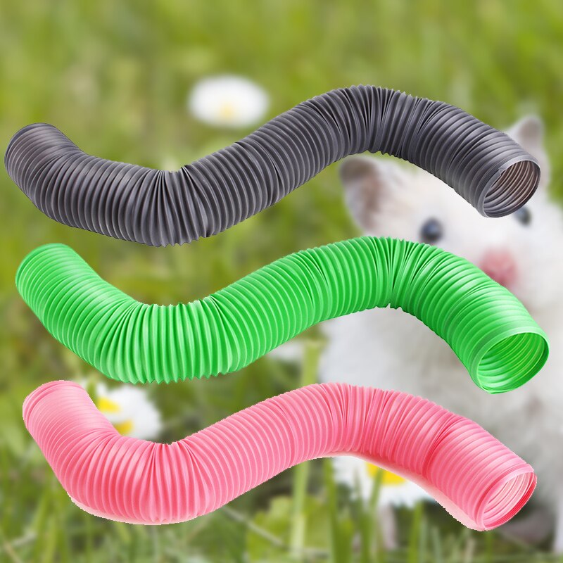 Guinea Pig Tunnel Playing Toys Tube for Guinea Pigs Hamsters Soft Warm Tunnel GQ
